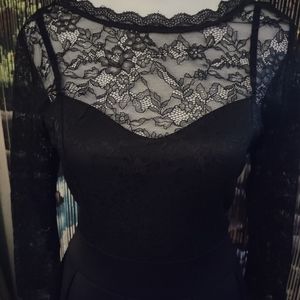 Black dress, size 5-6